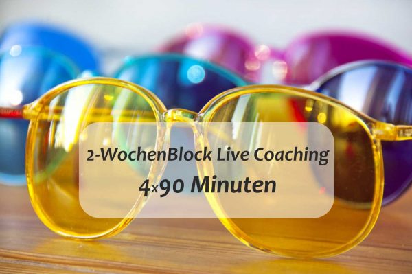 Live-Coaching 2-WochenBlock 4x90 Minuten